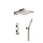 Two Output Shower Set With Shower Head And Hand Held