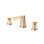 Three Hole 8" Widespread Two Handle Bathroom Faucet