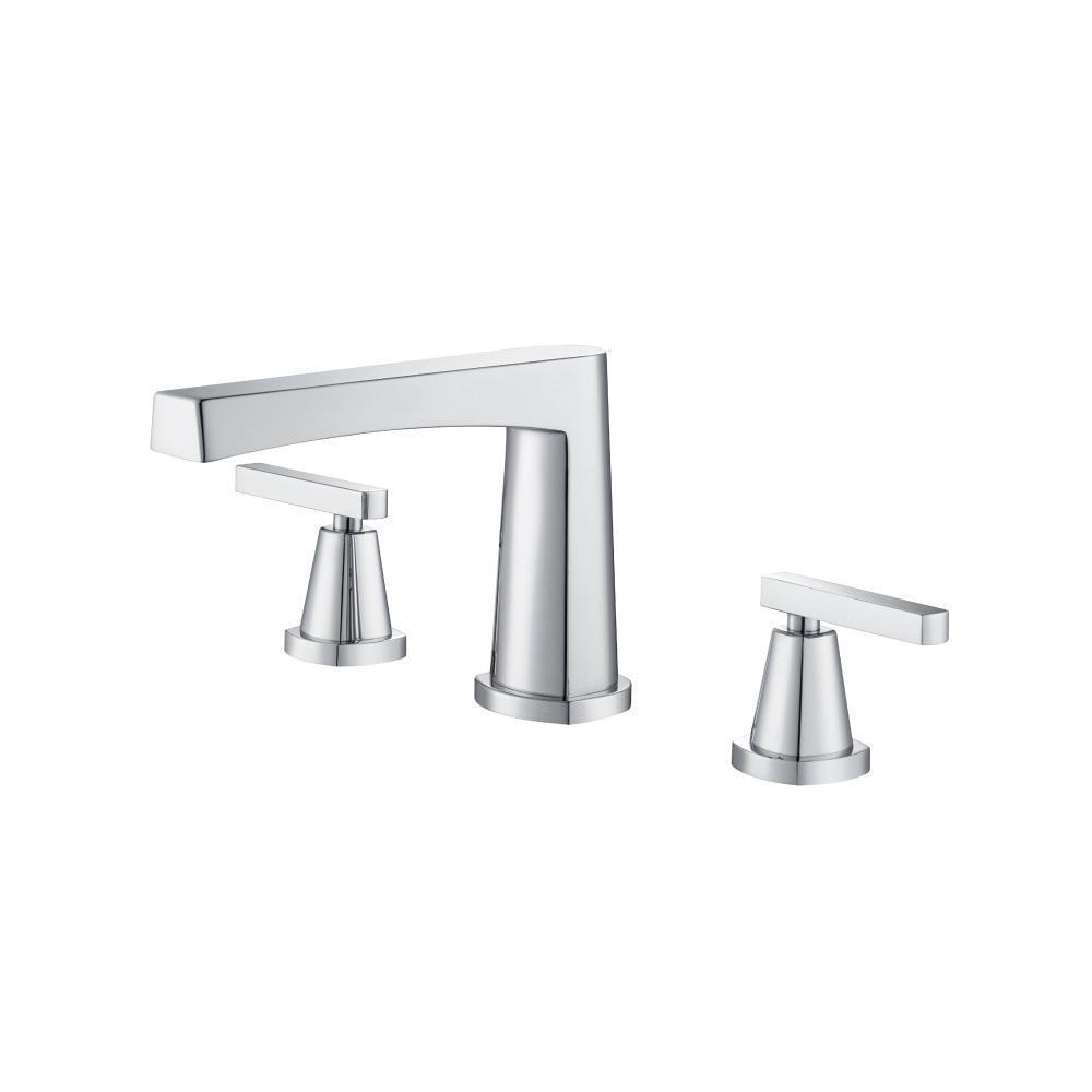 3 Hole Deck Mount Roman Tub Faucet