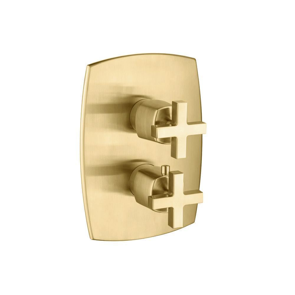 3/4" Thermostatic Valve & Trim - 3 Way Diverter - 3 Outputs