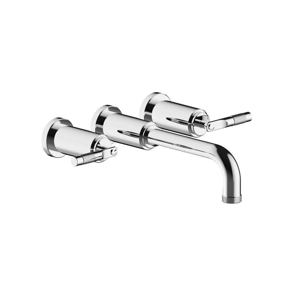 Two Handle Wall Mounted Bathroom Faucet