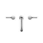 Three Hole 8" Widespread Two Handle Bathroom Faucet