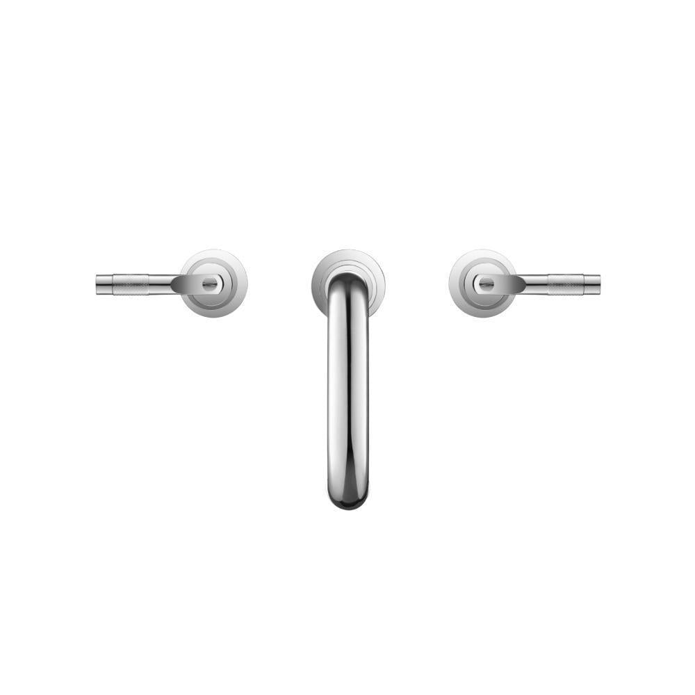 Three Hole 8" Widespread Two Handle Bathroom Faucet