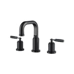 Three Hole 8" Widespread Two Handle Bathroom Faucet