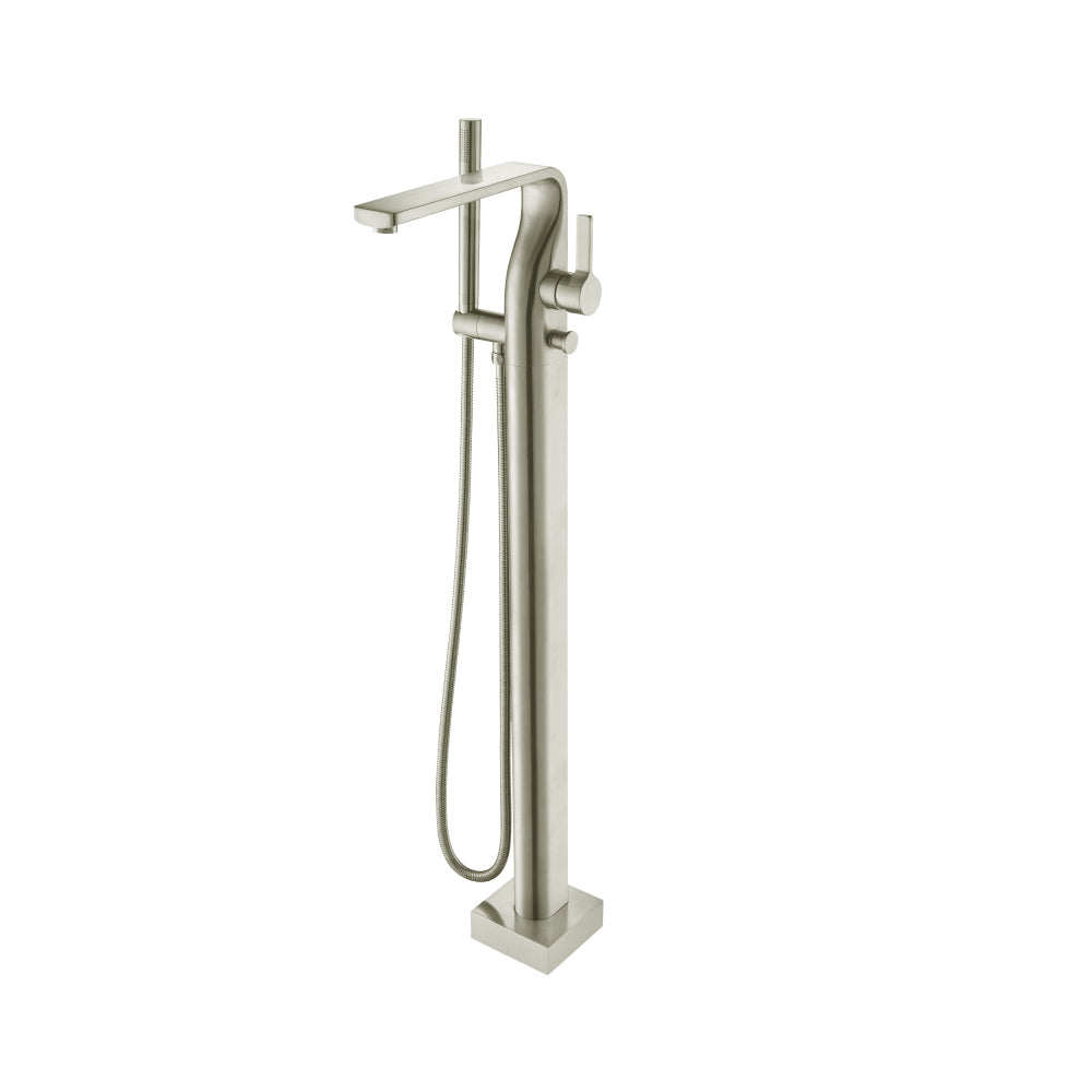 Freestanding Floor Mount Bathtub / Tub Filler With Hand Shower