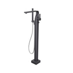 Freestanding Floor Mount Bathtub / Tub Filler With Hand Shower