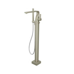 Freestanding Floor Mount Bathtub / Tub Filler With Hand Shower