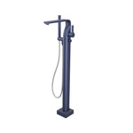 Freestanding Floor Mount Bathtub / Tub Filler With Hand Shower