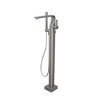 Freestanding Floor Mount Bathtub / Tub Filler With Hand Shower