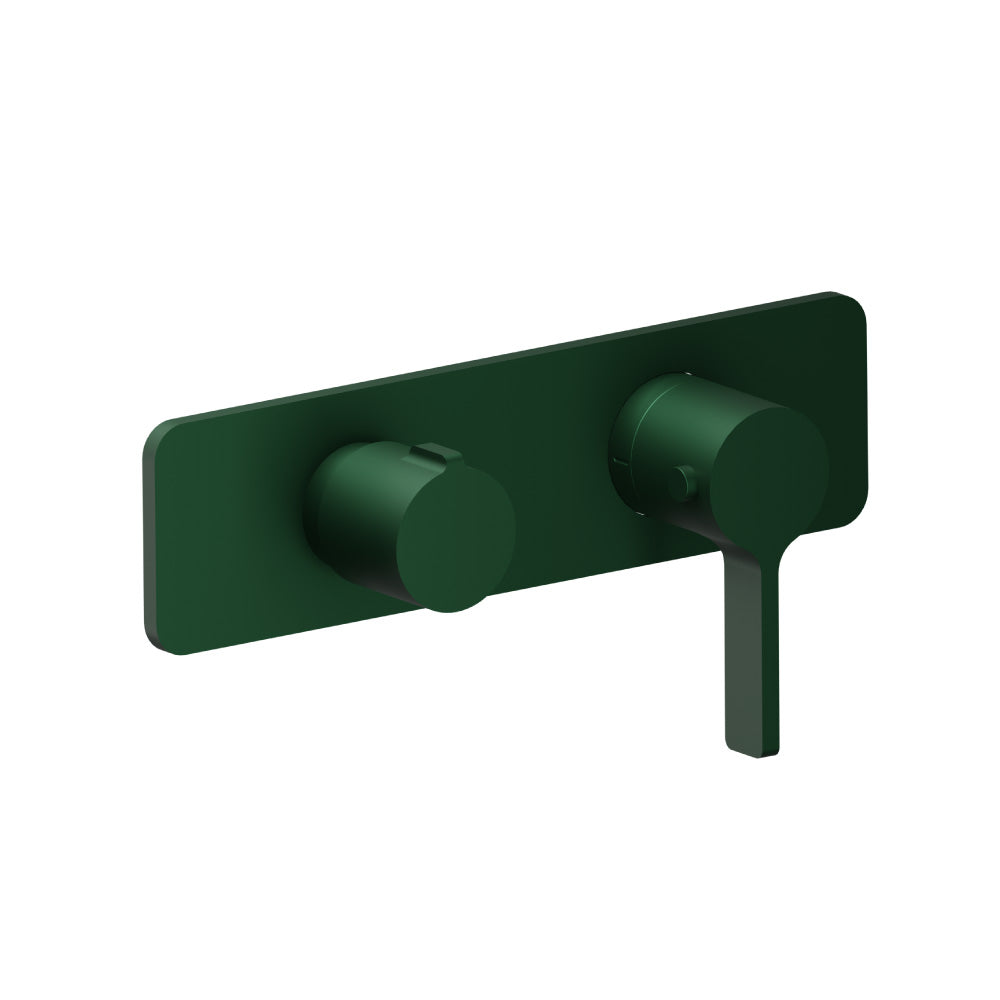 3/4" Horizontal Thermostatic Shower Valve & Trim - 3 Output