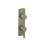 3/4" Horizontal Thermostatic Shower Valve & Trim - 1- Output