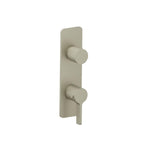 3/4" Horizontal Thermostatic Shower Valve & Trim - 1- Output
