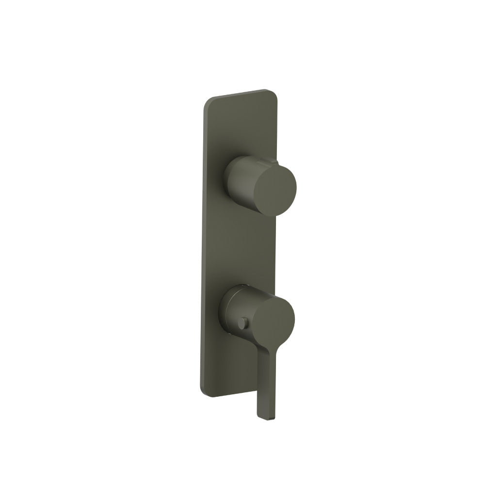 3/4" Thermostatic Shower Valve & Trim  - 3-Output