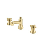 Three Hole 8" Widespread Two Handle Bathroom Faucet