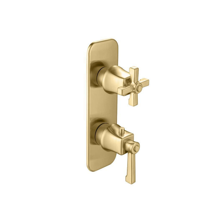 3/4" Thermostatic Shower Valve & Trim  - 2-Output