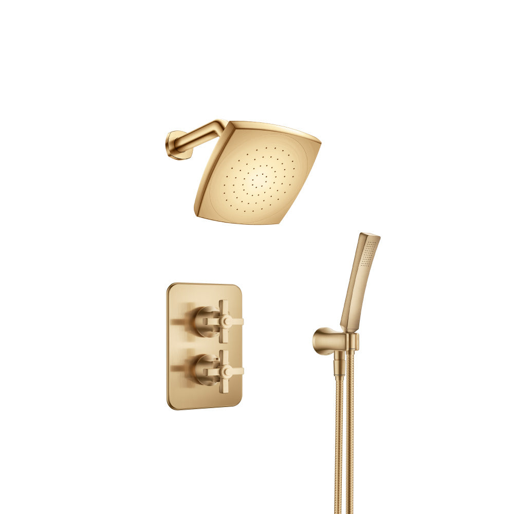 Single Output Shower Set With Shower Head And Arm