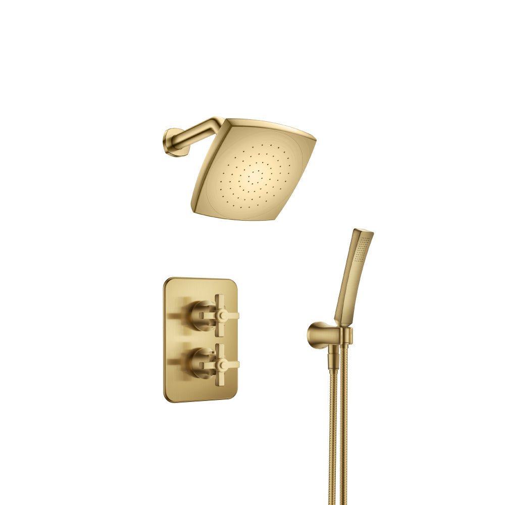 Single Output Shower Set With Shower Head And Arm