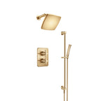 Two Output Shower Set With Shower Head And Hand Held