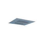 15" Stainless Steel Flush Mount Rainhead With Cascade Waterfall