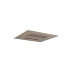 15" Stainless Steel Flush Mount Rainhead With Cascade Waterfall