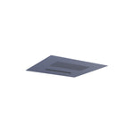 15" Stainless Steel Flush Mount Rainhead With Cascade Waterfall