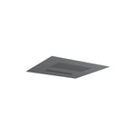 15" Stainless Steel Flush Mount Rainhead With Cascade Waterfall