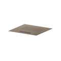 20" Stainless Steel Flush Mount Rainhead With Cascade Waterfall