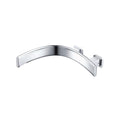 Wall Mount Touchless Faucet With Electronic Sensor Box - Left Facing Curvature