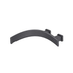 Wall Mount Touchless Faucet With Electronic Sensor Box - Left Facing Curvature