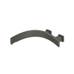Wall Mount Touchless Faucet With Electronic Sensor Box - Left Facing Curvature