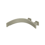 Wall Mount Touchless Faucet With Electronic Sensor Box - Left Facing Curvature