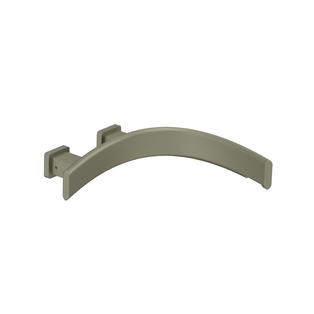 Wall Mount Touchless Faucet With Electronic Sensor Box - Right Facing Curvature