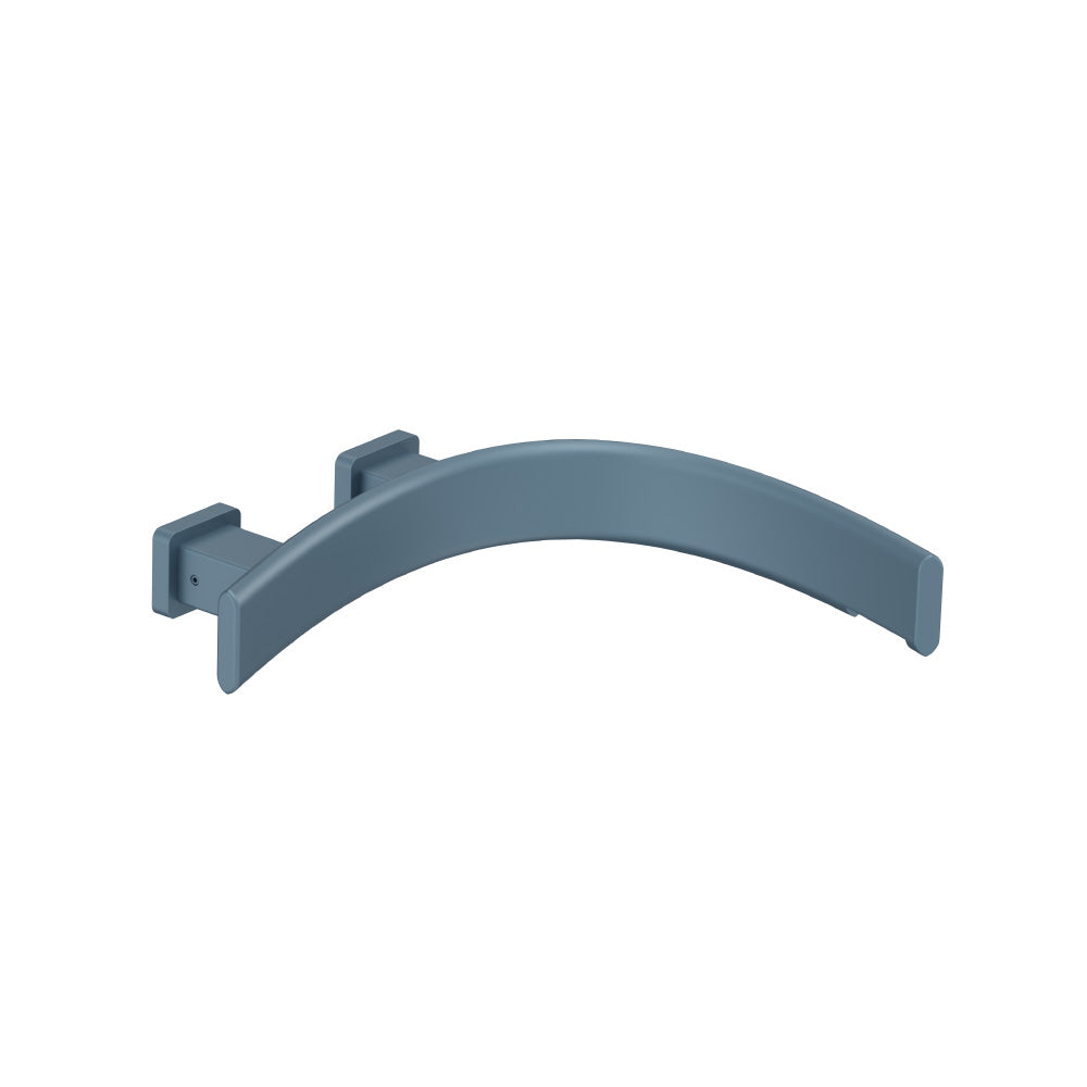 Wall Mount Touchless Faucet With Electronic Sensor Box - Right Facing Curvature