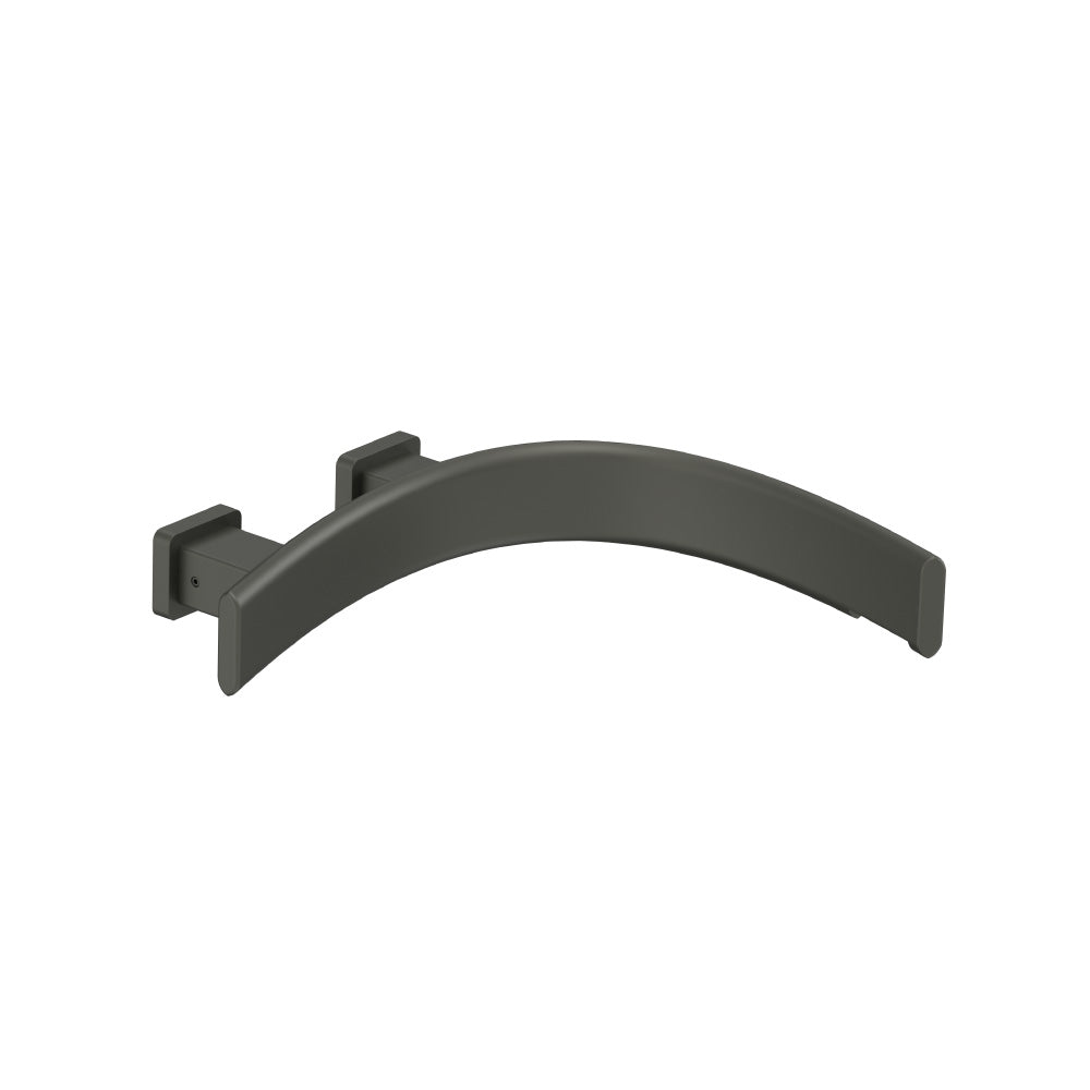 Wall Mount Touchless Faucet With Electronic Sensor Box - Right Facing Curvature