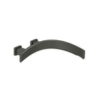 Wall Mount Touchless Faucet With Electronic Sensor Box - Right Facing Curvature