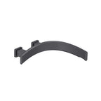 Wall Mount Touchless Faucet With Electronic Sensor Box - Right Facing Curvature