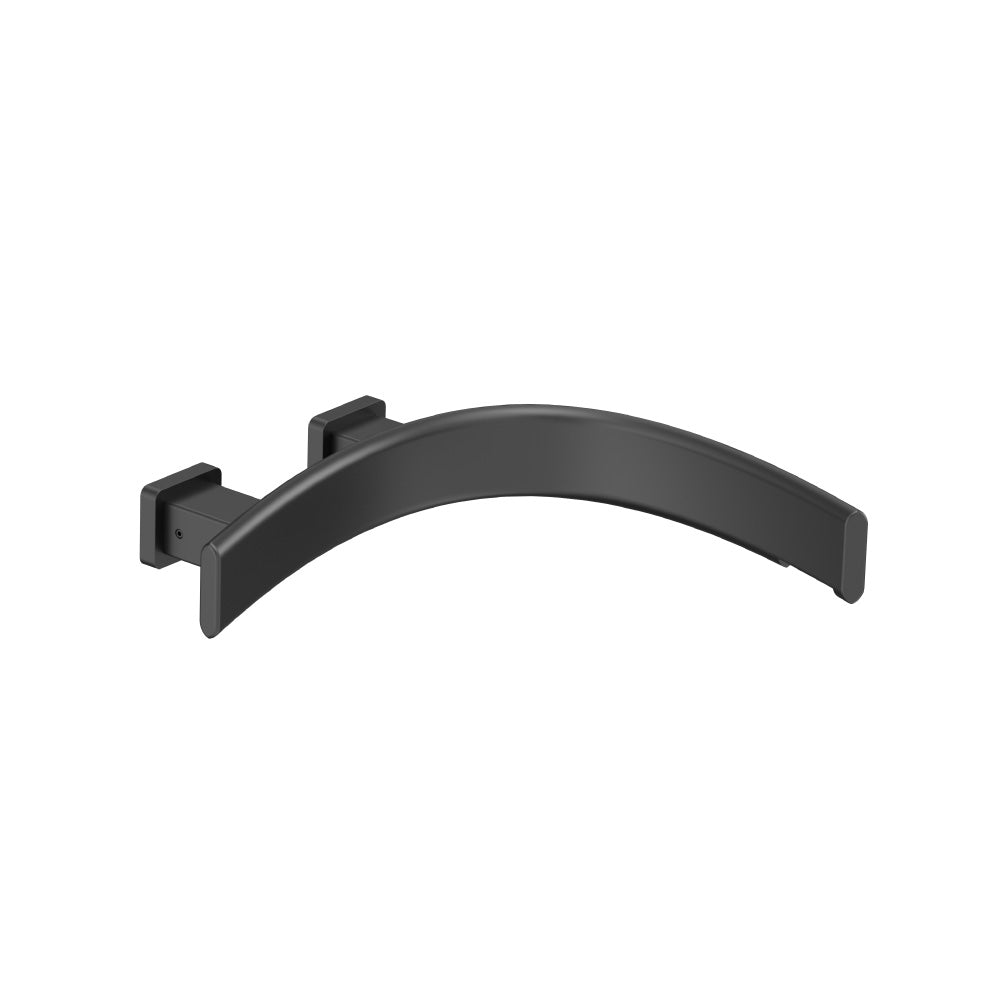 Wall Mount Touchless Faucet With Electronic Sensor Box - Right Facing Curvature