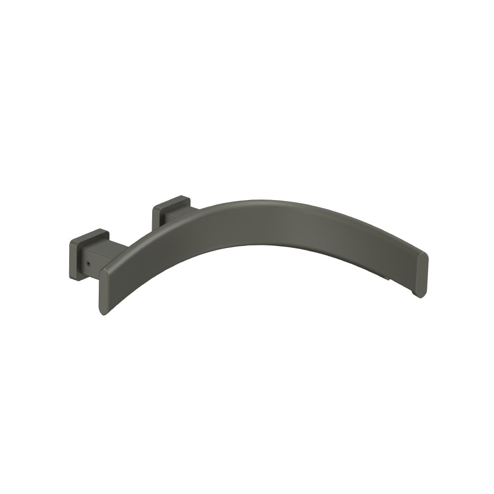 Wall Mount Touchless Faucet With Electronic Sensor Box - Right Facing Curvature