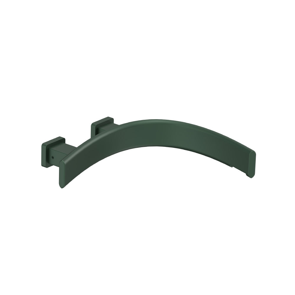Wall Mount Touchless Faucet With Electronic Sensor Box - Right Facing Curvature