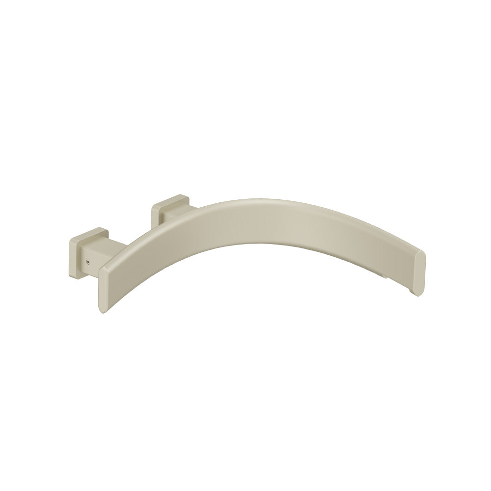Wall Mount Touchless Faucet With Electronic Sensor Box - Right Facing Curvature