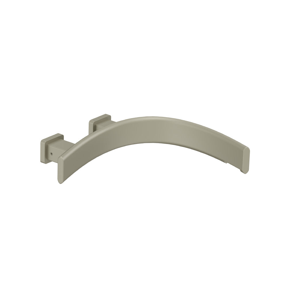 Wall Mount Touchless Faucet With Electronic Sensor Box - Right Facing Curvature