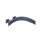 Wall Mount Touchless Faucet With Electronic Sensor Box - Right Facing Curvature