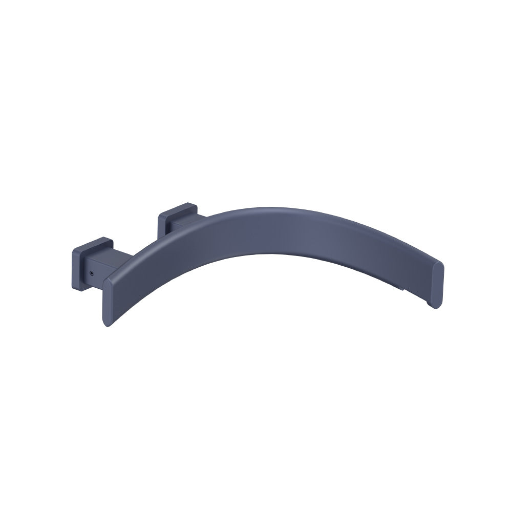 Wall Mount Touchless Faucet With Electronic Sensor Box - Right Facing Curvature