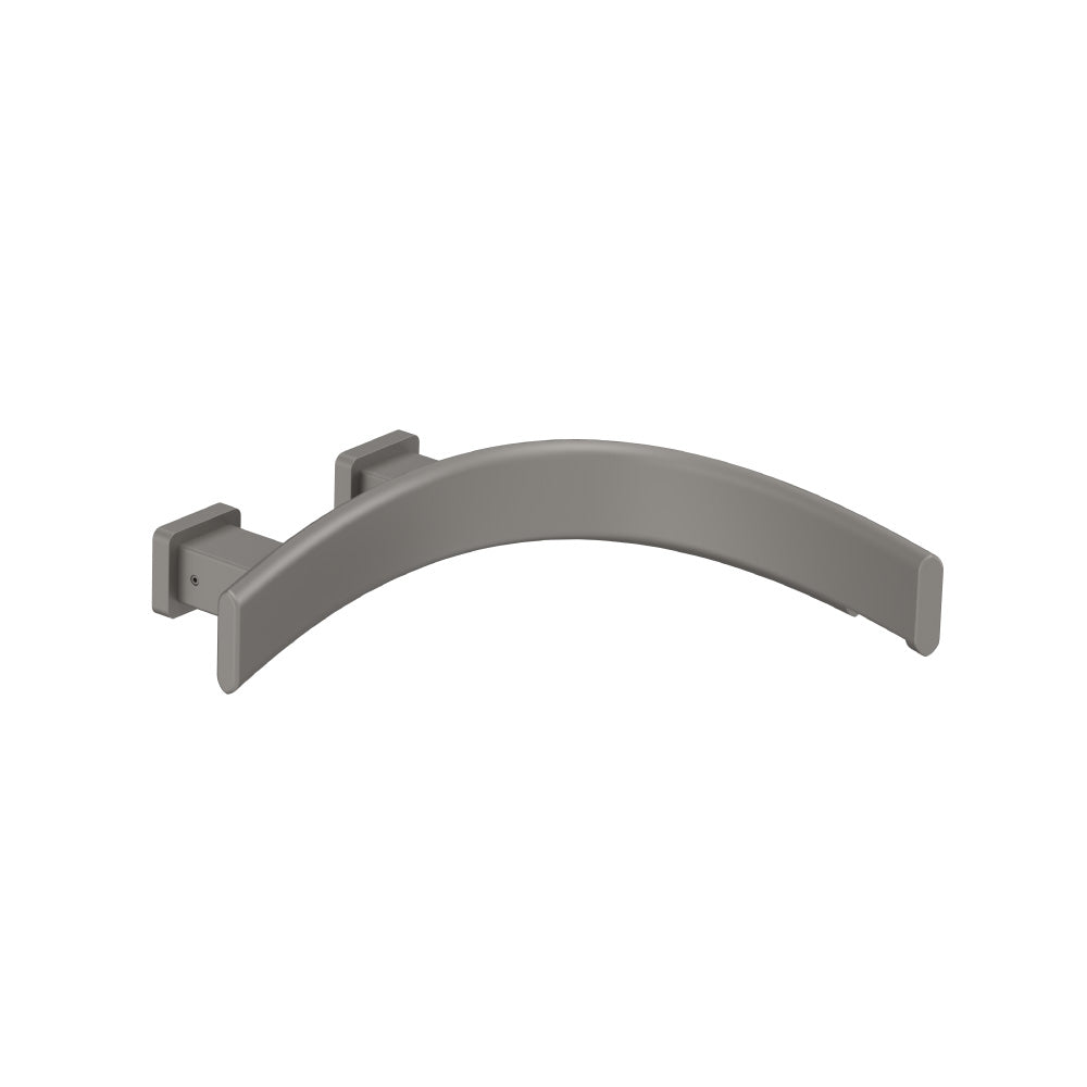 Wall Mount Touchless Faucet With Electronic Sensor Box - Right Facing Curvature