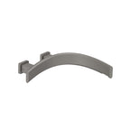 Wall Mount Touchless Faucet With Electronic Sensor Box - Right Facing Curvature