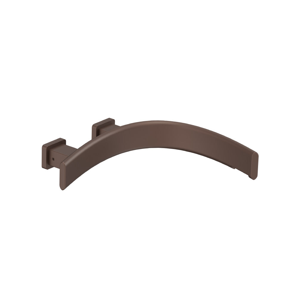 Wall Mount Touchless Faucet With Electronic Sensor Box - Right Facing Curvature