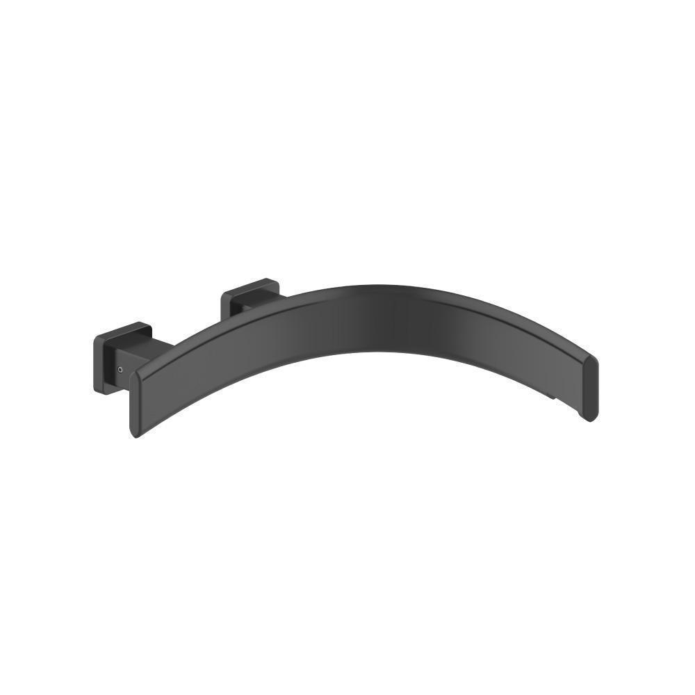 Wall Mount Touchless Faucet With Electronic Sensor Box - Right Facing Curvature