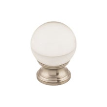 Clarity Clear Glass Knob