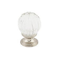 Clear Melon Crystal Knob