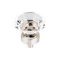 Clear Octagon Crystal Knob